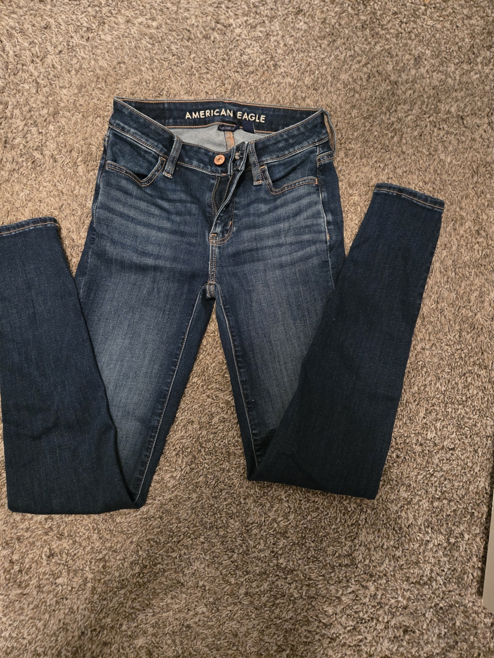 American Eagle Outfitters Women's Indigo Skinny Jeans